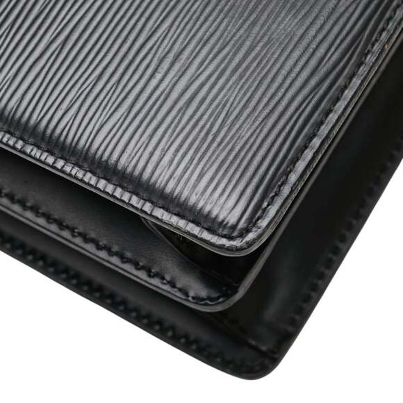 Louis Vuitton Epi Capuchin Shoulder Bag M52342 Black Leather Women's LOUIS VU... - Picture 8 of 14